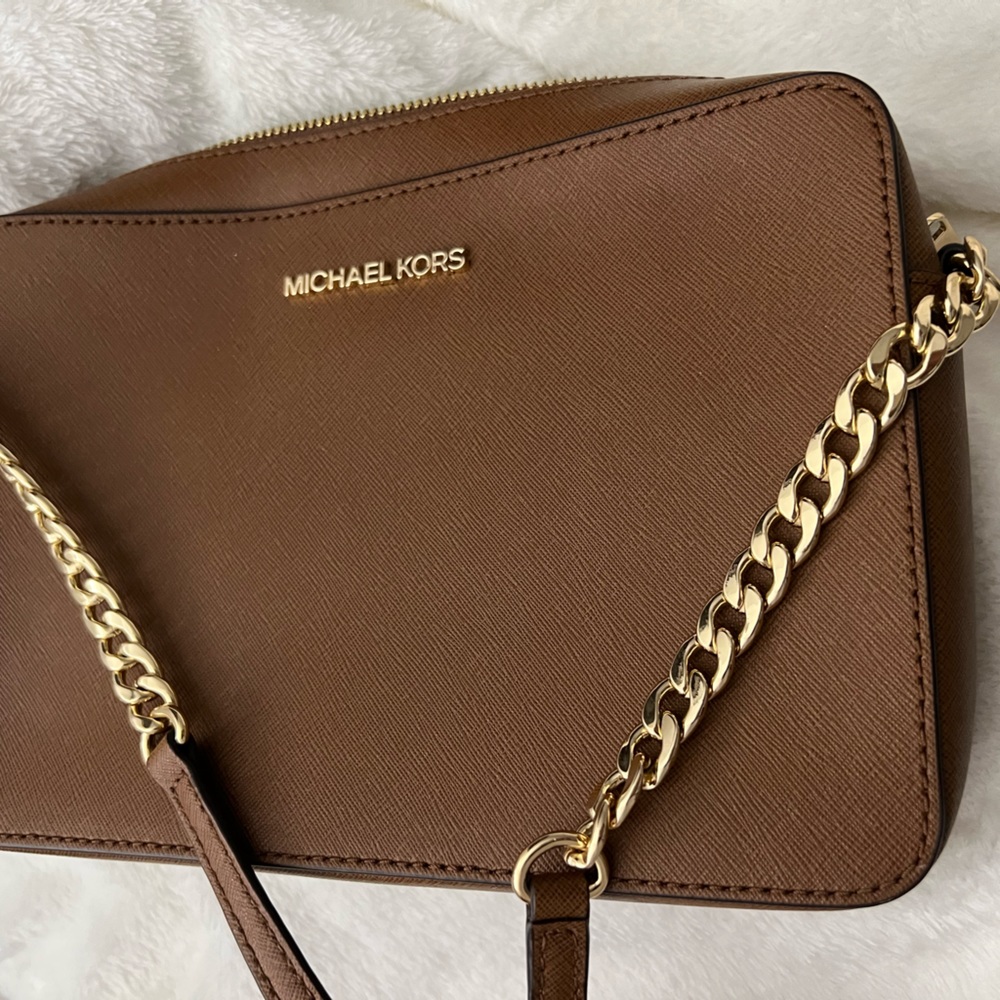 Michael kors brown crossbody bag